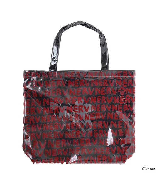 RADIO EVA(ラヂオエヴァ)の「RADIO EVA A339 RADIO EVA × IKUMI KAKIHARA SHOPPING TOTE BAG by nana-nana(トートバッグ・レディース・ブラック×レッド・FREE)」の3枚目の写真
