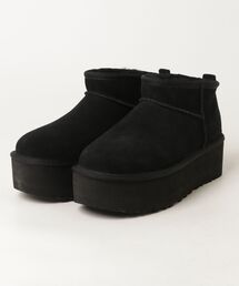 アグ【UGG】- 1135092 UGG W CLASSIC ULTRA MINI PLATFORM BLK