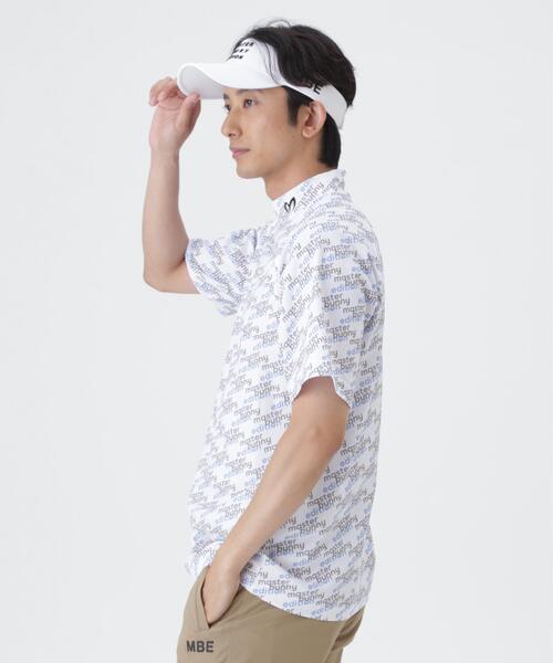 MASTER BUNNY EDITION(マスターバニーエディション)の「【MASTER BUNNY EDITION】リサイクルメッシュ半袖ハイネックカットソー(Tシャツ/カットソー・メンズ・ブラック/ベージュ/ホワイト・MEDIUM/LARGE/X-LARGE)」の6枚目の写真