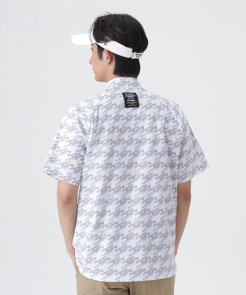MASTER BUNNY EDITION(マスターバニーエディション)の「【MASTER BUNNY EDITION】リサイクルメッシュ半袖ハイネックカットソー(Tシャツ/カットソー・メンズ・ブラック/ベージュ/ホワイト・MEDIUM/LARGE/X-LARGE)」の7枚目の写真