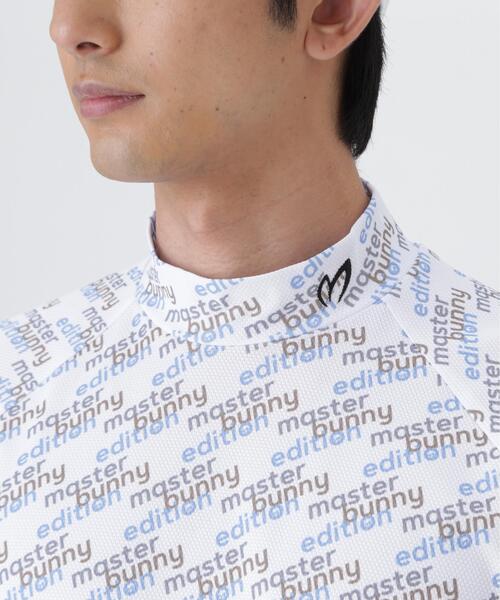 MASTER BUNNY EDITION(マスターバニーエディション)の「【MASTER BUNNY EDITION】リサイクルメッシュ半袖ハイネックカットソー(Tシャツ/カットソー・メンズ・ブラック/ベージュ/ホワイト・MEDIUM/LARGE/X-LARGE)」の8枚目の写真