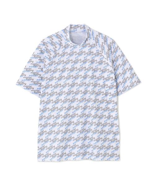 MASTER BUNNY EDITION(マスターバニーエディション)の「【MASTER BUNNY EDITION】リサイクルメッシュ半袖ハイネックカットソー(Tシャツ/カットソー・メンズ・ブラック/ベージュ/ホワイト・MEDIUM/LARGE/X-LARGE)」の12枚目の写真