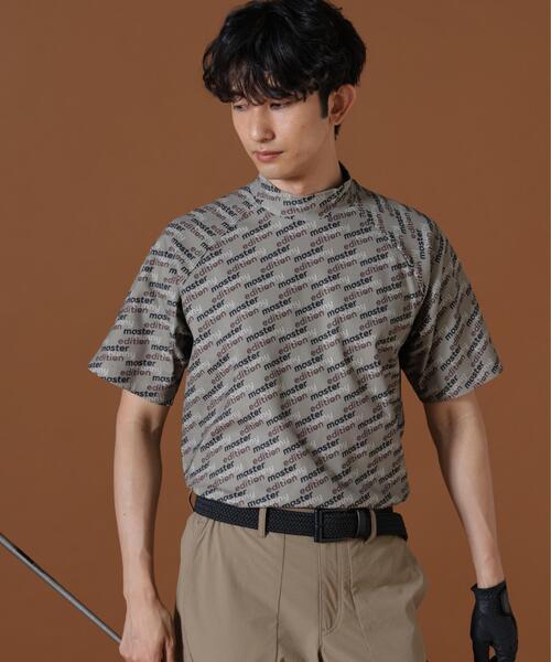 MASTER BUNNY EDITION(マスターバニーエディション)の「【MASTER BUNNY EDITION】リサイクルメッシュ半袖ハイネックカットソー(Tシャツ/カットソー・メンズ・ブラック/ベージュ/ホワイト・MEDIUM/LARGE/X-LARGE)」の15枚目の写真
