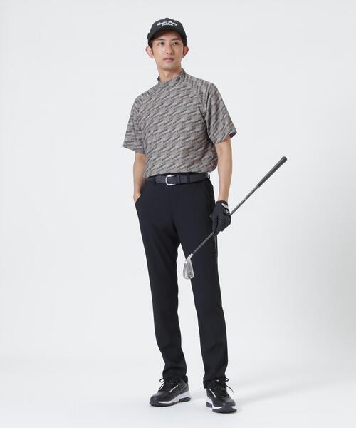 MASTER BUNNY EDITION(マスターバニーエディション)の「【MASTER BUNNY EDITION】リサイクルメッシュ半袖ハイネックカットソー(Tシャツ/カットソー・メンズ・ブラック/ベージュ/ホワイト・MEDIUM/LARGE/X-LARGE)」の20枚目の写真