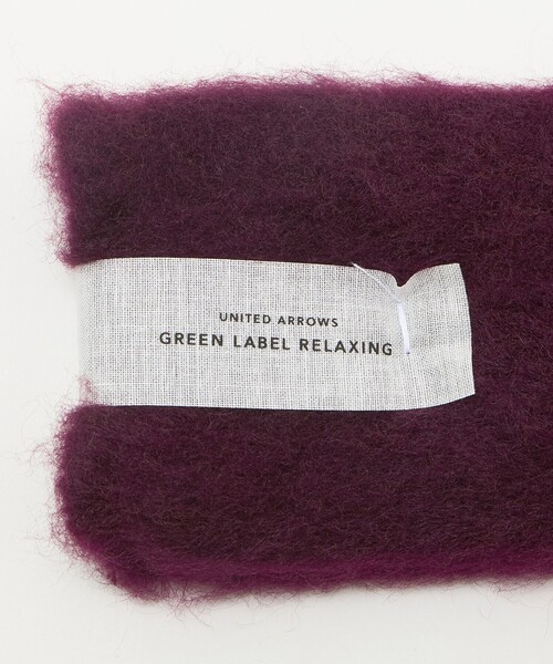green label relaxing(グリーンレーベルリラクシング)の「シャギー ソックス(ソックス/靴下・レディース・ホワイト/ダークグレー/ライラック/ワイン・FREE)」の9枚目の写真