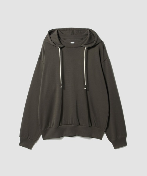 ESTNATION（エストネーション）の「GOOD PEOPLE GOOD STITCHING GOOD PRODUCT for ESTNATION / スーピマコットン プルオーバーパーカー《ESTNATION EXCLUSIVE》（パーカー・メンズ・ダークブラウン/グレー・LARGE/MEDIUM）」の2枚目の写真