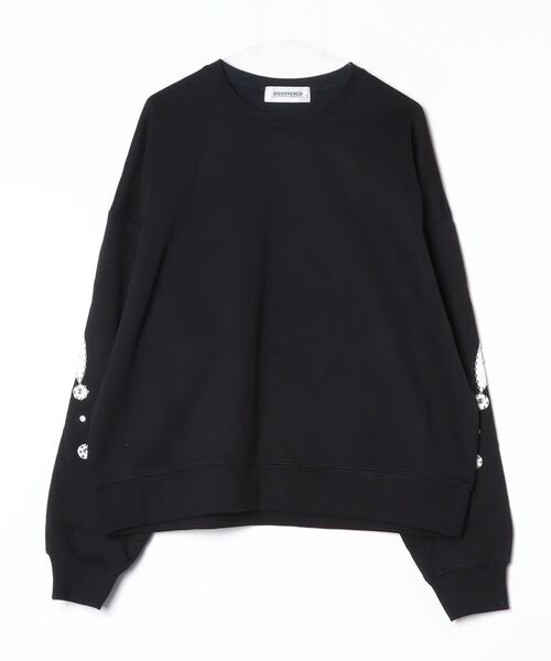 DISCOVERED(ディスカバード)の「DISCOVERED(ディスカバード)STUD'S PULLOVER|BLACK(スウェット・メンズ・ブラック・3/1)」の4枚目の写真