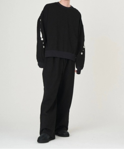 DISCOVERED(ディスカバード)の「DISCOVERED(ディスカバード)STUD'S PULLOVER|BLACK(スウェット・メンズ・ブラック・3/1)」の9枚目の写真