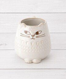 one'sterrace（ワンズテラス）の「fikalycka ネコレリーフマグ 250ml（グラス/マグカップ/タンブラー）」
