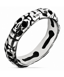 SKULL CHAIN RING