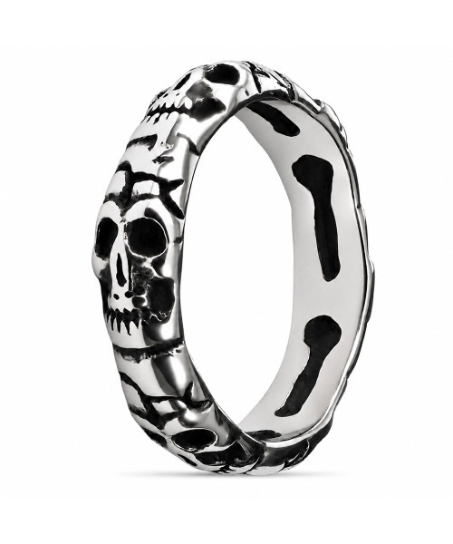 MARK-4（マーク4）の「SKULL CHAIN RING（リング・メンズ・その他・12号/17号/20号/15号/23号/26号）」の2枚目の写真