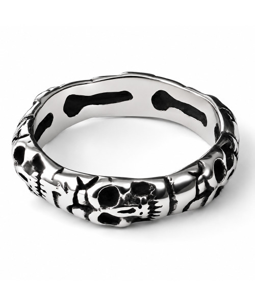 MARK-4（マーク4）の「SKULL CHAIN RING（リング・メンズ・その他・12号/17号/20号/15号/23号/26号）」の3枚目の写真