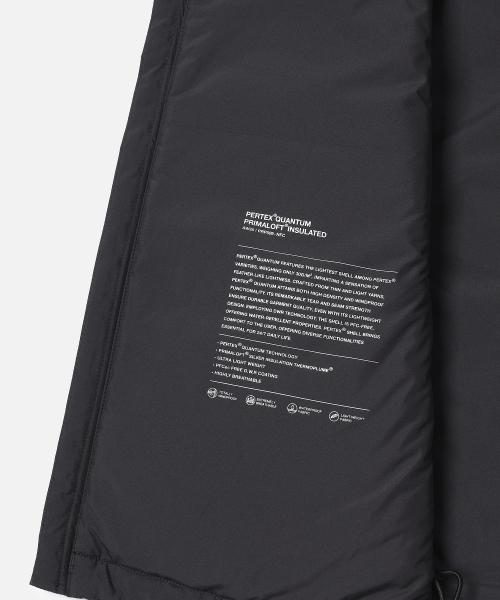 247SERIES(247シリーズ)の「PERTEX PRIMALOFT フーデッドジャケット ブラック(その他アウター・メンズ・ブラック・SMALL/MEDIUM/LARGE/X-LARGE/X-SMALL)」の7枚目の写真
