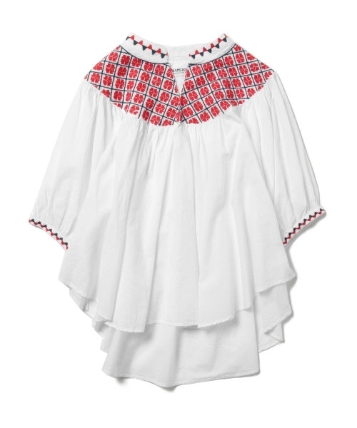 trepied（トレピエ）の「trepied / シシュウ プルオーバーブラウス（シャツ/ブラウス・レディース・ホワイト/ブラック・ONE SIZE）」の14枚目の写真