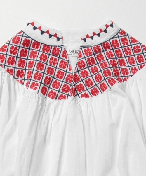 trepied（トレピエ）の「trepied / シシュウ プルオーバーブラウス（シャツ/ブラウス・レディース・ホワイト/ブラック・ONE SIZE）」の13枚目の写真