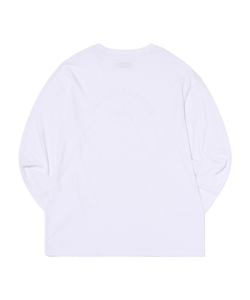 KIRSH（キルシー）の「ピグメントダイングアーチチェリー長袖トップス[ホワイト]（Tシャツ/カットソー・レディース・その他・1）」の3枚目の写真