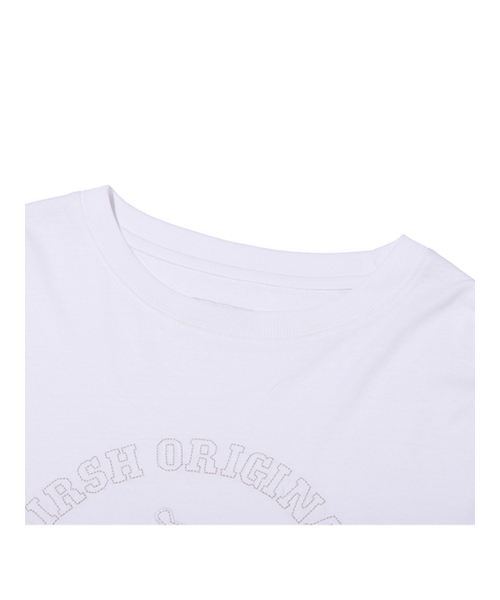 KIRSH（キルシー）の「ピグメントダイングアーチチェリー長袖トップス[ホワイト]（Tシャツ/カットソー・レディース・その他・1）」の4枚目の写真