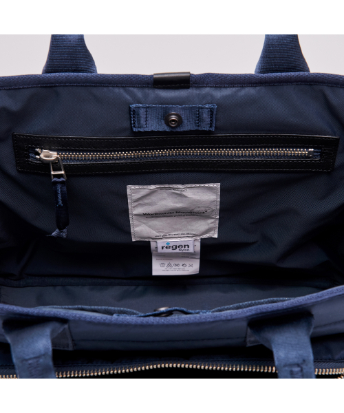 WORTHWHILE MOVEMENT(ワースワイルムーブメント)の「TRUSS 2C ショッパーバッグ(ネイビー)ミディアム(ショルダーバッグ・メンズ・その他・FREE)」の8枚目の写真