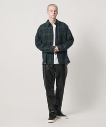 <UNITED ARROWS & SONS> LTHR LIKE NP ST PANTS/パンツ