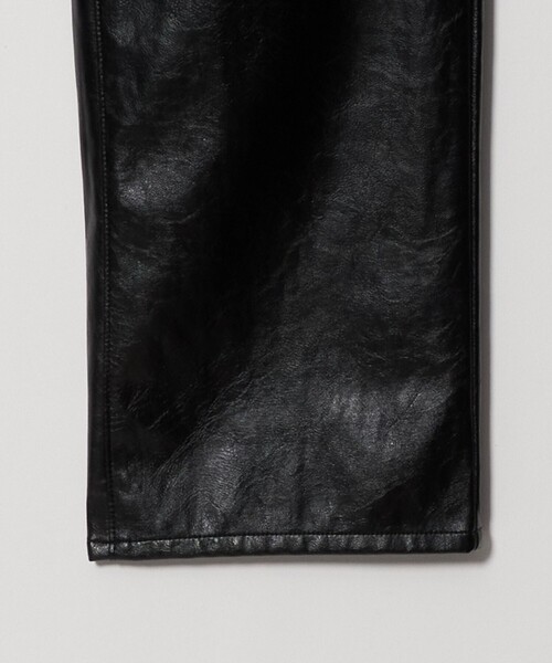 UNITED ARROWS & SONS(ユナイテッドアローズアンドサンズ)の「<UNITED ARROWS & SONS> LTHR LIKE NP ST PANTS/パンツ(その他パンツ・メンズ・ベージュ/ブラック・L/XL/S/M)」の14枚目の写真