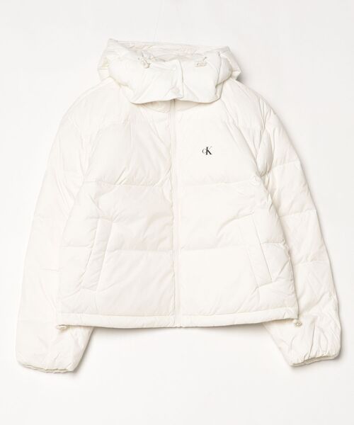 Calvin Klein(カルバン・クライン)の「Calvin Klein (カルバンクライン)Essential MW Short Down Puffer(その他アウター・レディース・ブラック/ホワイト・M/S)」の2枚目の写真