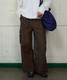 POCKET WORK PANTS BROWN