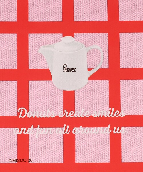 Afternoon Tea（アフタヌーンティー）の「ミニトートバッグ/ミスタードーナツ（トートバッグ・レディース・ピンク・ONE SIZE）」の5枚目の写真