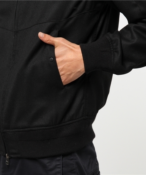 FREDY&GLOSTER（フレディアンドグロスター）の「【FINEBOYS掲載】ハイカウントサキソニーウール MA-1（MA-1・メンズ・ブラック/ベージュ・M/L/S）」の5枚目の写真