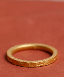 GILD（ギルド）の「GILD ギルド / Frosted coat texture narrow ring フロスティド コート テクスチャー ナロー リング / G162-RI03（リング）」
