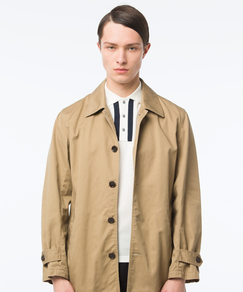 koe×THOM BROWNE（コエトムブラウン）の「[koe×THOM BROWNE]MENS POLO（ポロシャツ・メンズ・ホワイト・SMALL/LARGE/MEDIUM）」の7枚目の写真