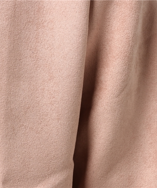 STUDIOUS（ステュディオス）の「マイクロスウェードハーフスリーブTシャツ （Tシャツ/カットソー・メンズ・グレー/ブラック/ピンク・2/3/1）」の12枚目の写真