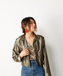 SLY | SATIN MILITARY JK(その他アウター)