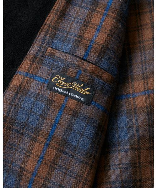 CLUCT ブラウン スエードジャケット CLUCT（クラクト）の「SUEDE JACKET（その他アウター）」 - WEAR