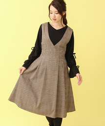 Honeys | グレンチェックジャンスカ(ワンピース)