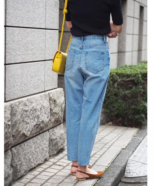 Jewel Changes（ジュエルチェンジズ）の「【WEB限定】◎JC デニム テーパード パンツ（デニムパンツ・レディース・ライトブルー/ブルー系その他・34/36/38）」の6枚目の写真