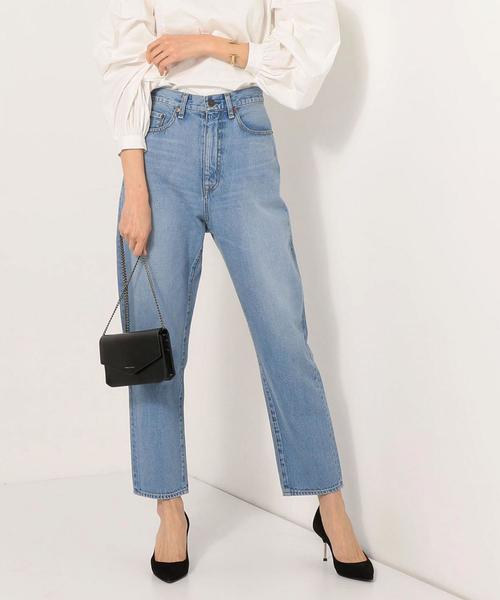 Jewel Changes（ジュエルチェンジズ）の「【WEB限定】◎JC デニム テーパード パンツ（デニムパンツ・レディース・ライトブルー/ブルー系その他・34/36/38）」の22枚目の写真