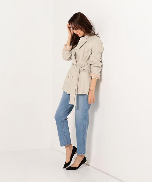 Jewel Changes（ジュエルチェンジズ）の「【WEB限定】◎JC デニム テーパード パンツ（デニムパンツ・レディース・ライトブルー/ブルー系その他・34/36/38）」の22枚目の写真