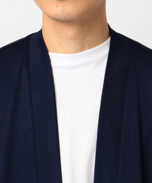 SHIPS JET BLUE(シップスジェットブルー)の「SHIPS JET BLUE: ノーボタンカーディガン(カーディガン/ボレロ・メンズ・グレー/ネイビー/ピンク・LARGE/SMALL/MEDIUM/X-SMALL)」の8枚目の写真