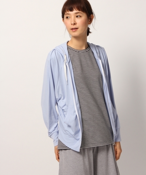 GLOBAL WORK(グローバルワーク)の「【ACTIVE】TRベアテンパーカー長袖 Women/777502(パーカー・レディース・ライトブルー/グレー/ダークブルー・LARGE/MEDIUM)」の2枚目の写真