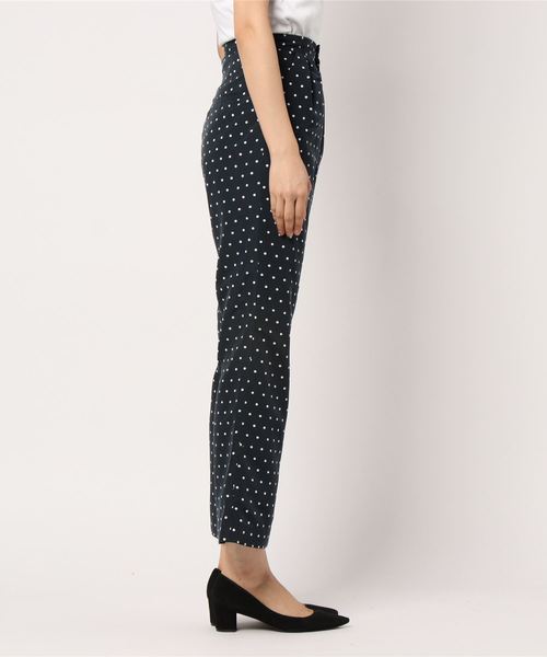 MOUSSY(マウジー)の「POLKA DOT PANTS(その他パンツ・レディース・ダークネイビー/ホワイト系その他・2/0/1)」の3枚目の写真