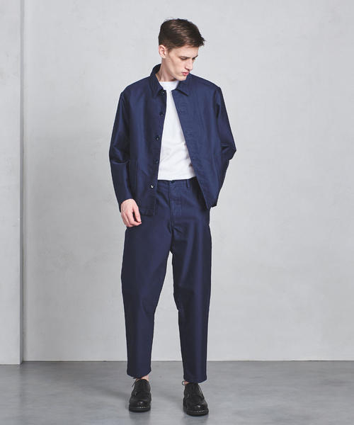 UNITED ARROWS（ユナイテッドアローズ）の「UAST モールスキン カバーオール ◆（カバーオール・メンズ・ネイビー/ベージュ・MEDIUM/LARGE/X-LARGE/SMALL）」の10枚目の写真