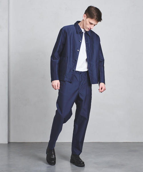 UNITED ARROWS（ユナイテッドアローズ）の「UAST モールスキン カバーオール ◆（カバーオール・メンズ・ネイビー/ベージュ・MEDIUM/LARGE/X-LARGE/SMALL）」の9枚目の写真