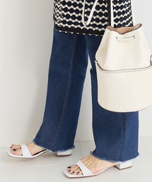 IENA | PACO POVEDA スクエアフラットサンダル◆(サンダル)