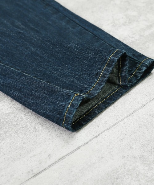 reca（レカ）の「超ワイドシルエット デニムワイドパンツ（デニムパンツ・レディース・インディゴブルー/ブルー/ブルー系その他・L/M）」の10枚目の写真