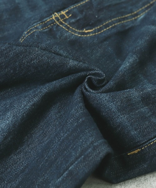 reca（レカ）の「超ワイドシルエット デニムワイドパンツ（デニムパンツ・レディース・インディゴブルー/ブルー/ブルー系その他・L/M）」の9枚目の写真