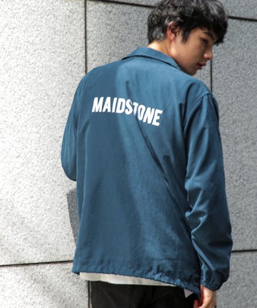 niko and...（ニコアンド）の「ウェザーコーチジャケット（その他アウター・メンズ・ホワイト/ブラック/ブルー/キャメル・MEDIUM/LARGE）」の3枚目の写真