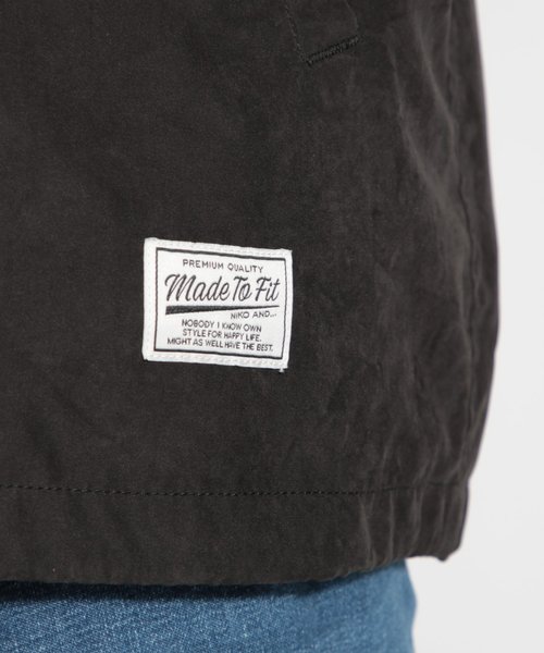 niko and...（ニコアンド）の「ウェザーコーチジャケット（その他アウター・メンズ・ホワイト/ブラック/ブルー/キャメル・MEDIUM/LARGE）」の22枚目の写真