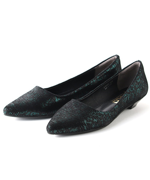 coca(ANDEX shoes product)(コカ)の「coca/コカ プリント革ポインテッドトゥパンプス 2cmヒール 418002(パンプス・レディース・ブラック/ブラック系その他・22.0cm/22.5cm/23.0cm/23.5cm/24.0cm/24.5cm)」の2枚目の写真