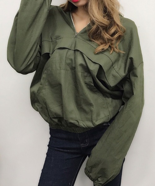 SPIGA（スピーガ）の「ﾏｳﾝﾃﾝﾊﾟｰｶｰ（マウンテンパーカー・レディース・カーキ/ブルー/イエロー/ブラック/レッド・FREE）」の3枚目の写真