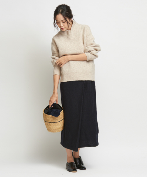 Abahouse Devinette（ドゥヴィネット）の「ワンピーススカート（スカート・レディース・ホワイト/ネイビー・フリー）」の13枚目の写真